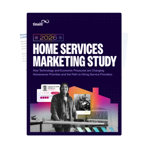 2026 home services marketing study cover
