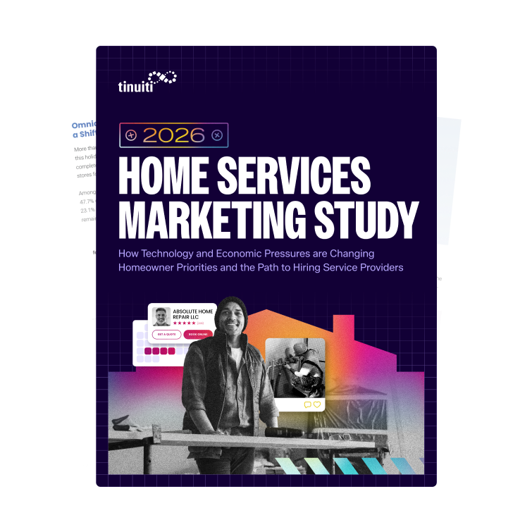 2026 home services marketing study cover