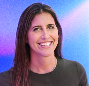 woman smiling