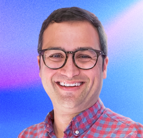 man smiling at the camera