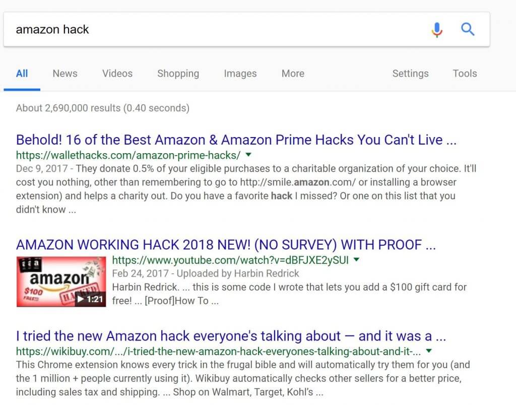 amazon hacks